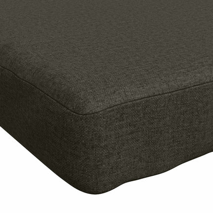 Bänk Kuddar SOEST 2 st 100% Polyester Antracit 140 x 50 x 5 cm