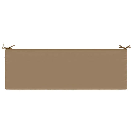 Bänk kudde SOEST 100% Polyester Taupe 140 x 50 x 5 cm
