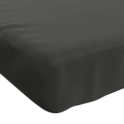Bänk Kuddar SOEST 2 st 100% Polyester Antracit 150 x 50 x 5 cm