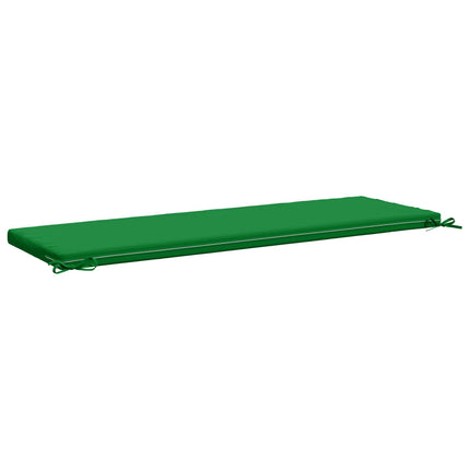 Bänk Kuddar SOEST 2 st 100% Polyester Grön 150 x 50 x 5 cm