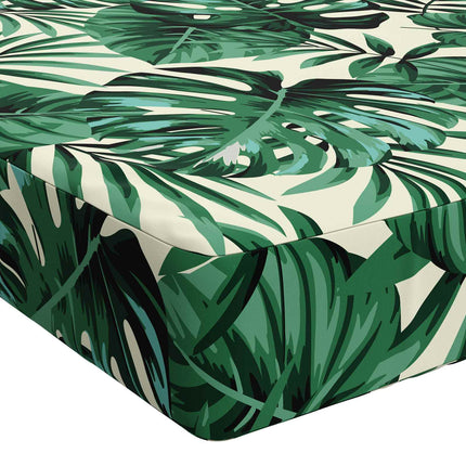 Bänk Kuddar SOEST 2 st 100% Polyester Bladmönster