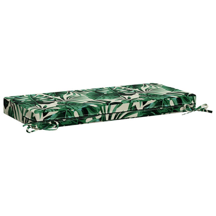 Bänk Kuddar SOEST 2 st 100% Polyester Bladmönster