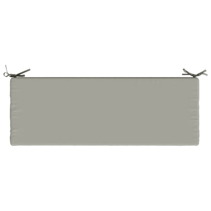 Bänk Kuddar SOEST 2 st 100% Polyester Grå 100 x 40 x 8 cm