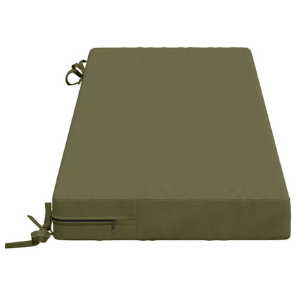 Bänk kudde SOEST 100% Polyester Olivgrön 110 x 40 x 8 cm