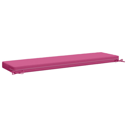 Bänk Kuddar SOEST 2 st 100% Polyester Rosa 140 x 40 x 8 cm