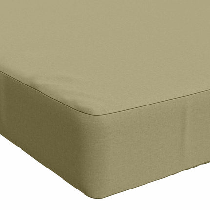 Bänk Kuddar SOEST 2 st 100% Polyester Ljusgrön 150 x 40 x 8 cm
