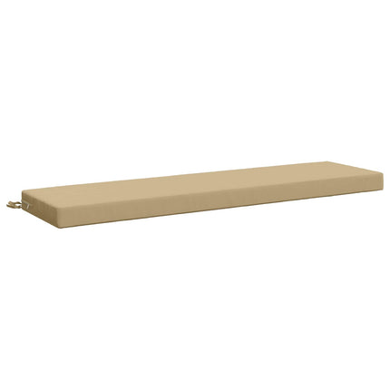 Bänk kudde SOEST 100% Polyester Beige 150 x 40 x 8 cm