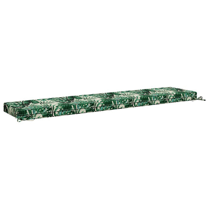 Bänk Kuddar SOEST 2 st 100% Polyester Bladmönster