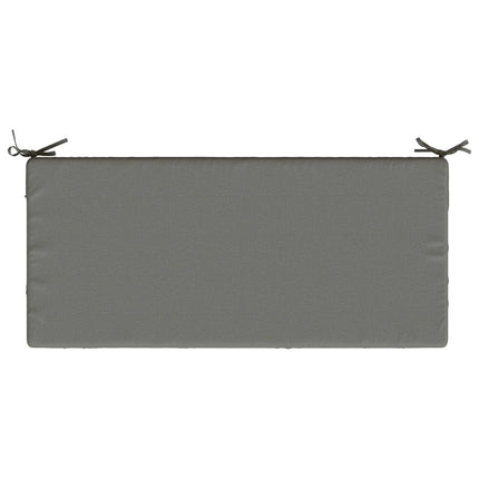 Bänk kudde SOEST 100% Polyester Grå 110 x 50 x 8 cm