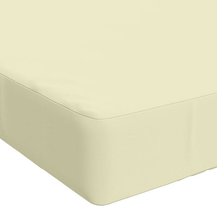 Bänk Kuddar SOEST 2 st 100% Polyester Gräddvit 140 x 50 x 8 cm