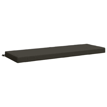 Bänk kudde SOEST 100% Polyester Antracit 150 x 50 x 8 cm