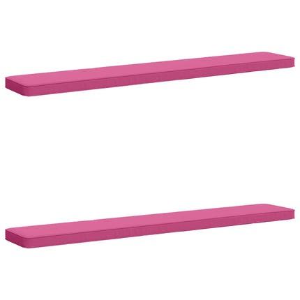 2-delade Bänk Kuddar VUGHT 2 st 100% Polyester Rosa