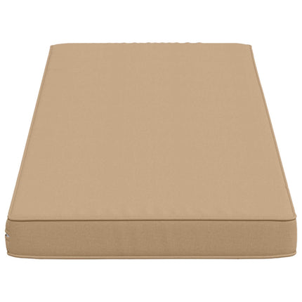 2-delade Bänk Kuddar VUGHT 2 st 100% Polyester Sand