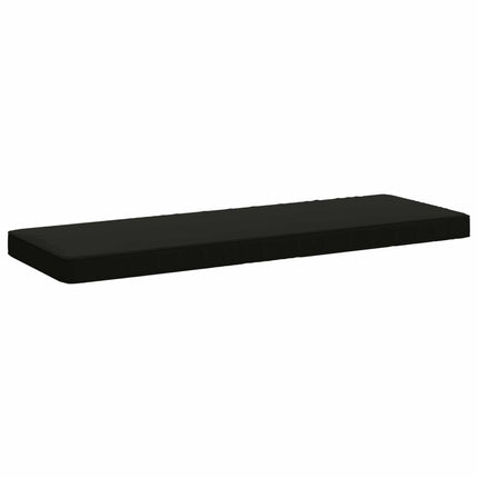 1-delad Bänk Kudde VUGHT 100% Polyester Svart 110 x 40 x 5 cm