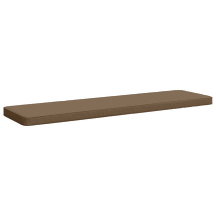 2-delade Bänk Kuddar VUGHT 2 st 100% Polyester Taupe
