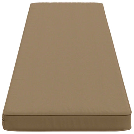 2-delade Bänk Kuddar VUGHT 2 st 100% Polyester Taupe