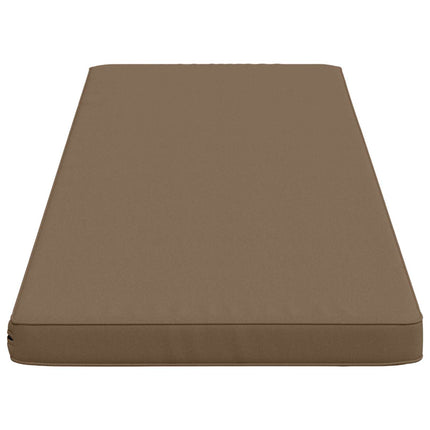 2-delade Bänk Kuddar VUGHT 2 st 100% Polyester Taupe