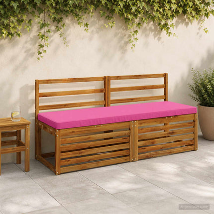 1-delad Bänk Kudde VUGHT 100% Polyester Rosa 150 x 50 x 5 cm