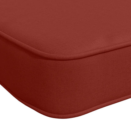 2-delade Bänk Kuddar VUGHT 2 st 100% Polyester Röd