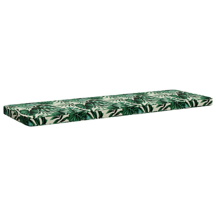 2-delade Bänk Kuddar VUGHT 2 st 100% Polyester Bladmönster
