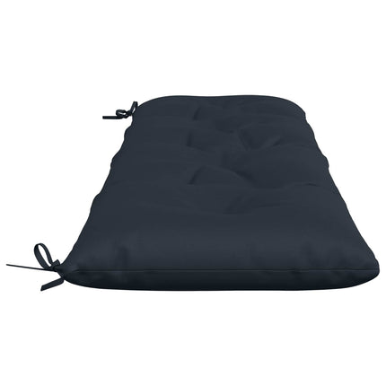 Bänk kudde VIANEN 100% Polyester Mörkblå 150 x 50 x 12 cm