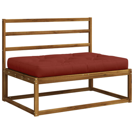 Pallkudd VIANEN 100% Polyester Röd 120 x 60 x 12 cm