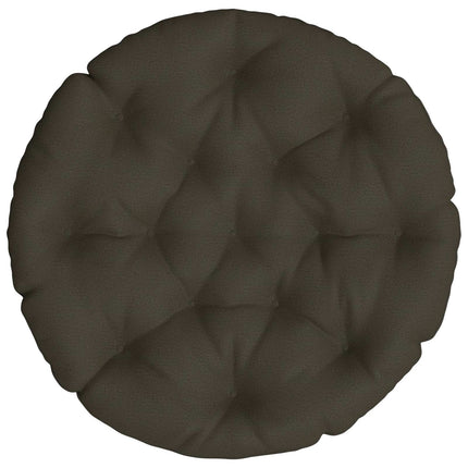 Hängstolskudde VIANEN 100% Polyester Antracit Ø 80 x 12 cm