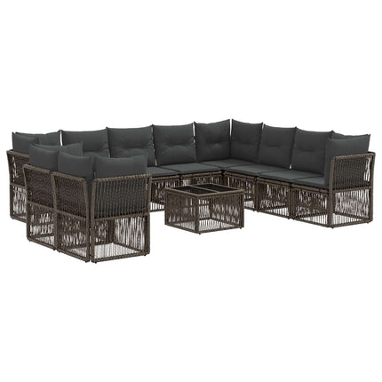 Trädgårdsoffset 11 st Grå konstrotting