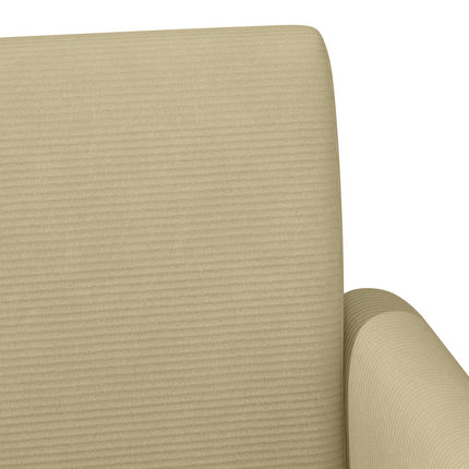 Loveseat med knapprapport Ljust gröngrå 116 x 67 x 81 cm
