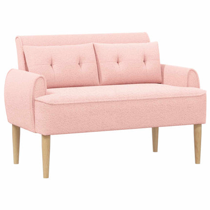 Loveseat med knapprapport Rosa 117 x 67 x 77 cm Bouclé
