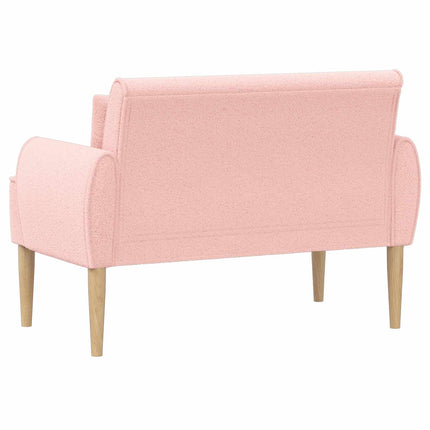 Loveseat med knapprapport Rosa 117 x 67 x 77 cm Bouclé