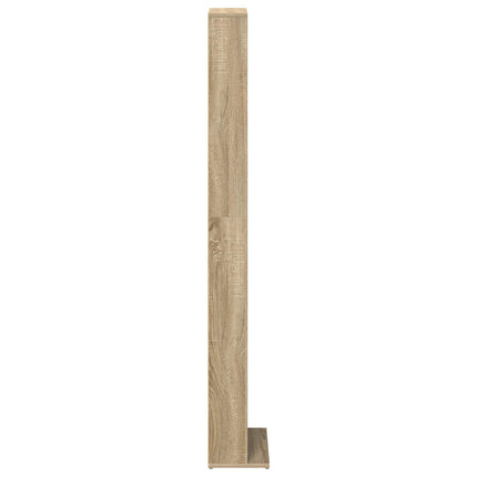CD Skåp Sonoma-ek 33 x 23,5 x 175 cm Konstruerat trä