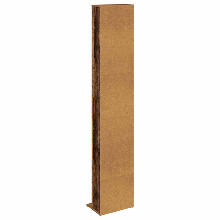 CD Skåp Gammalt trä 33 x 23,5 x 175 cm Konstruerat trä