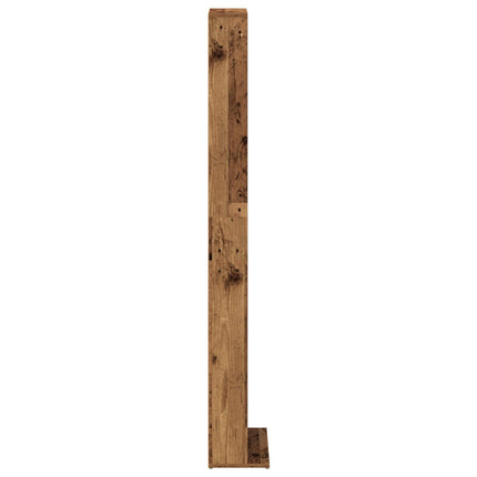 CD Skåp Gammalt trä 33 x 23,5 x 175 cm Konstruerat trä