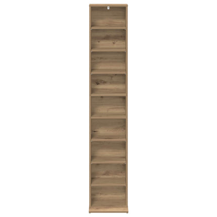 CD Skåp Artisan-ek 33 x 23,5 x 175 cm Konstruerat trä