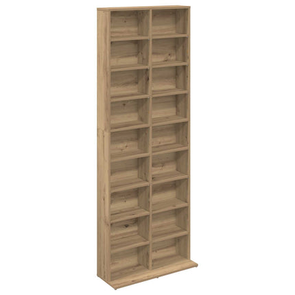 CD Skåp Artisan-ek 65 x 23,5 x 175 cm Konstruerat trä