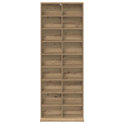 CD Skåp Artisan-ek 65 x 23,5 x 175 cm Konstruerat trä