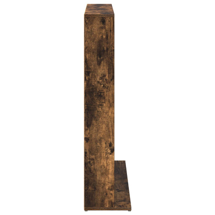 CD Skåp Rökt ek 96 x 23,5 x 97,5 cm Konstruerat trä