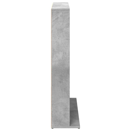 CD Skåp Betonggrå 65 x 23,5 x 97,5 cm Konstruerat trä