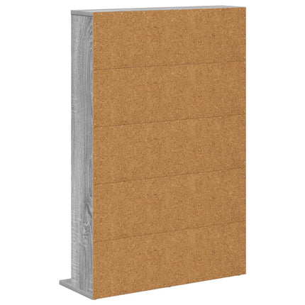 CD Skåp Grå Sonoma 65 x 23,5 x 97,5 cm Konstruerat trä