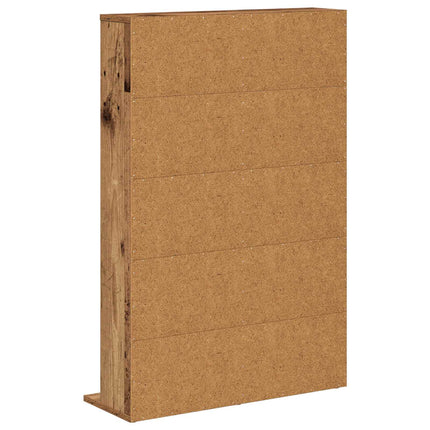CD Skåp Gammalt trä 65 x 23,5 x 97,5 cm Konstruerat trä