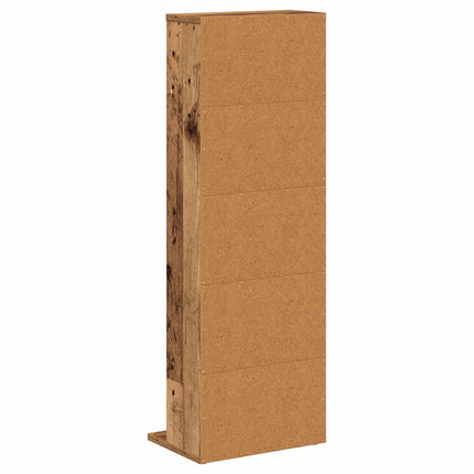 CD Skåp Gammalt trä 33 x 23,5 x 97,5 cm Konstruerat trä