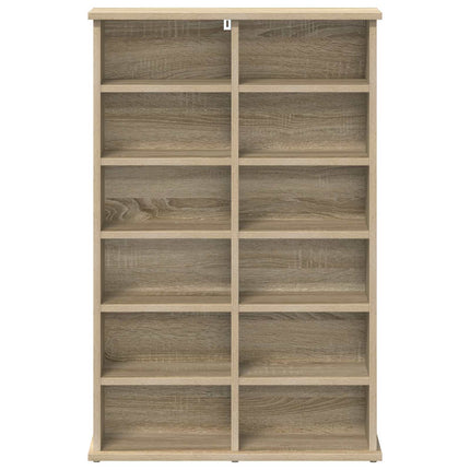 CD Skåp Sonoma-ek 60 x 17 x 92 cm Konstruerat trä