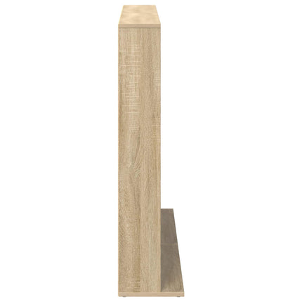 CD Skåp Sonoma-ek 60 x 17 x 92 cm Konstruerat trä