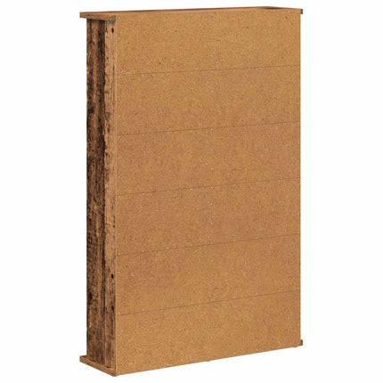 CD Skåp Gammalt trä 60 x 17 x 92 cm Konstruerat trä