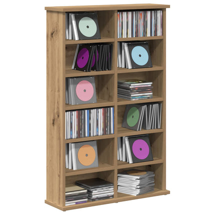 CD Skåp Artisan-ek 60 x 17 x 92 cm Konstruerat trä
