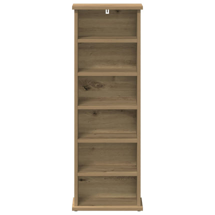 CD Skåp Artisan-ek 60 x 17 x 92 cm Konstruerat trä