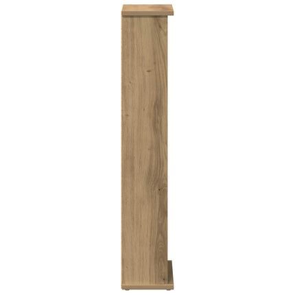 CD Skåp Artisan-ek 60 x 17 x 92 cm Konstruerat trä