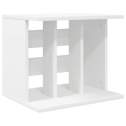 Lagring för vinylskivor Vit 42 x 33 x 36 cm Konstruerat trä