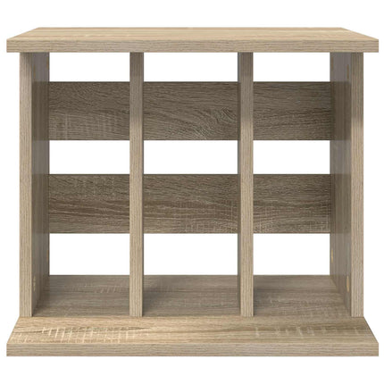 Lagring för vinylskivor Sonoma-ek 42 x 33 x 36 cm
